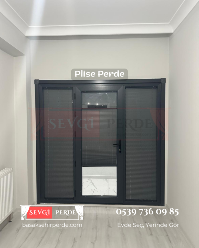 mutfak perdesi plise